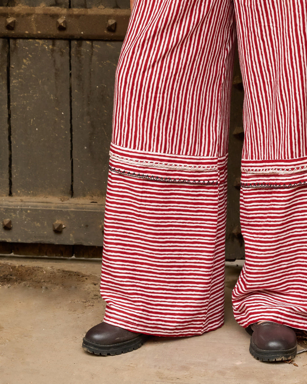 Leheriya Hand Embroidered Pant
